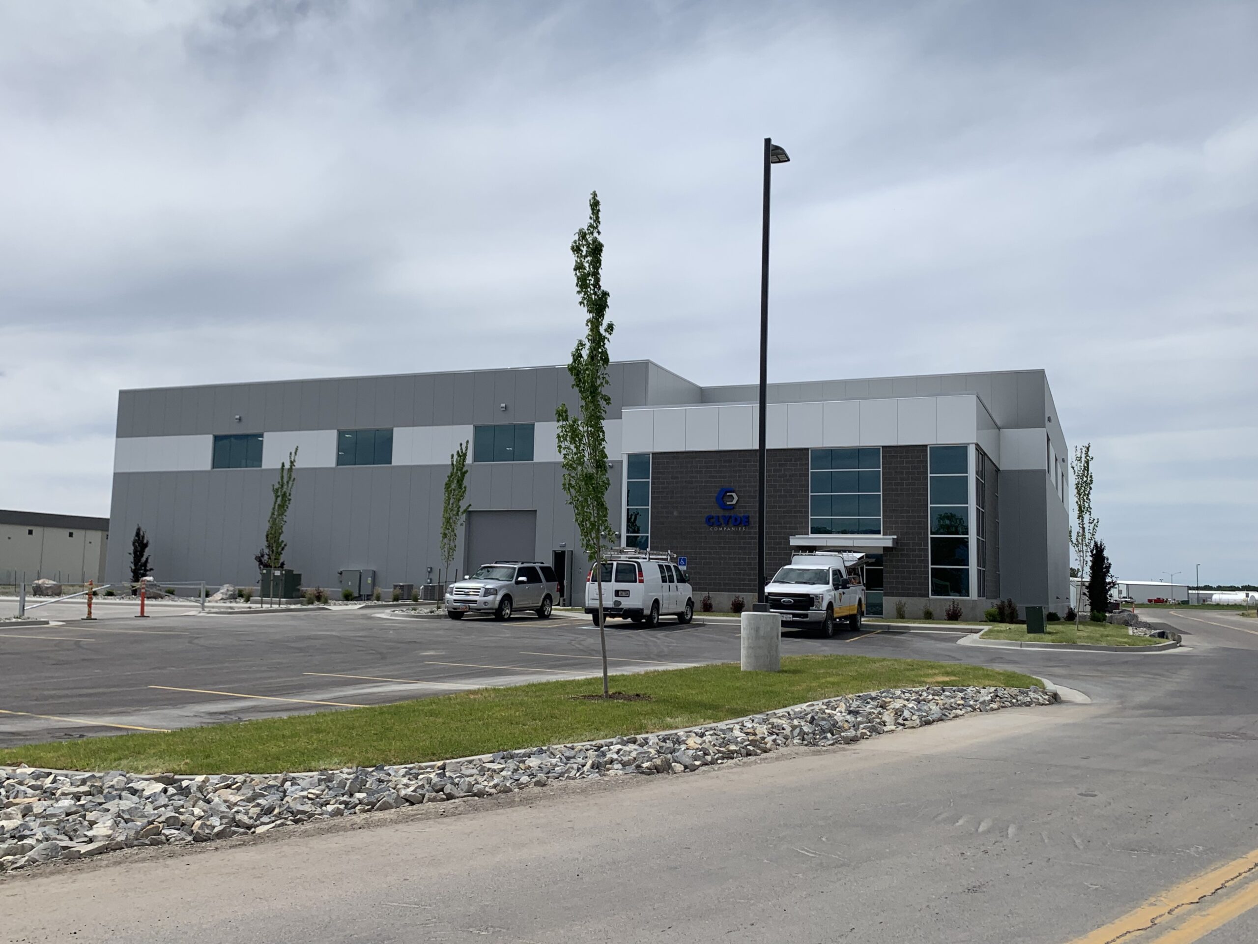 Commercial steel building