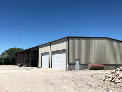 Agricultural steel building
