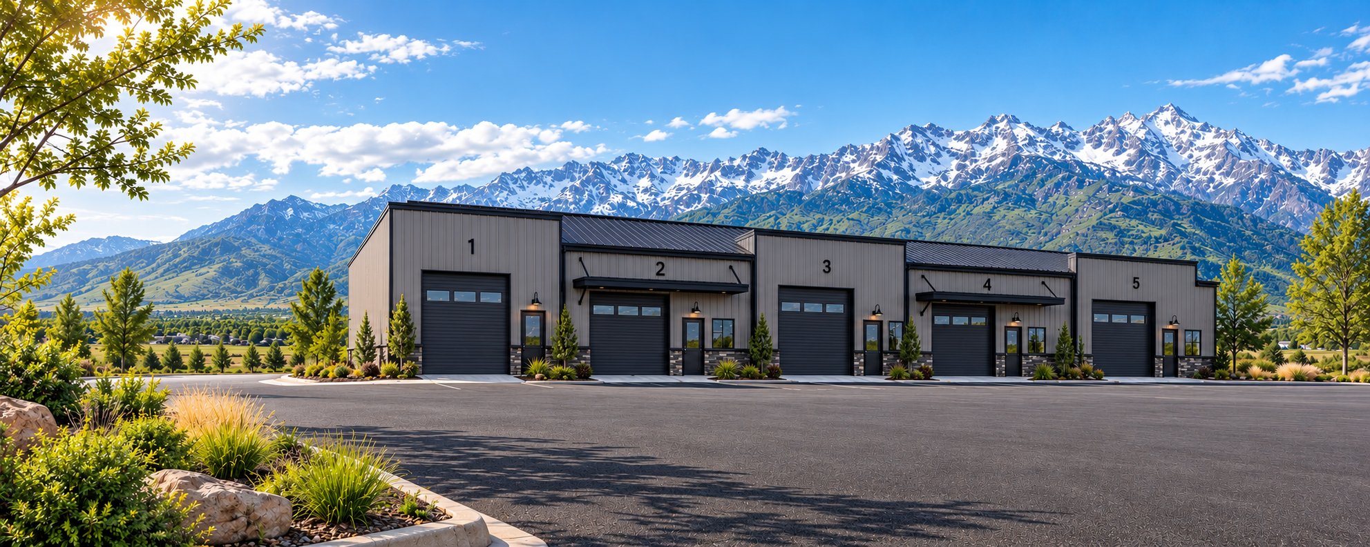 Steel flex building