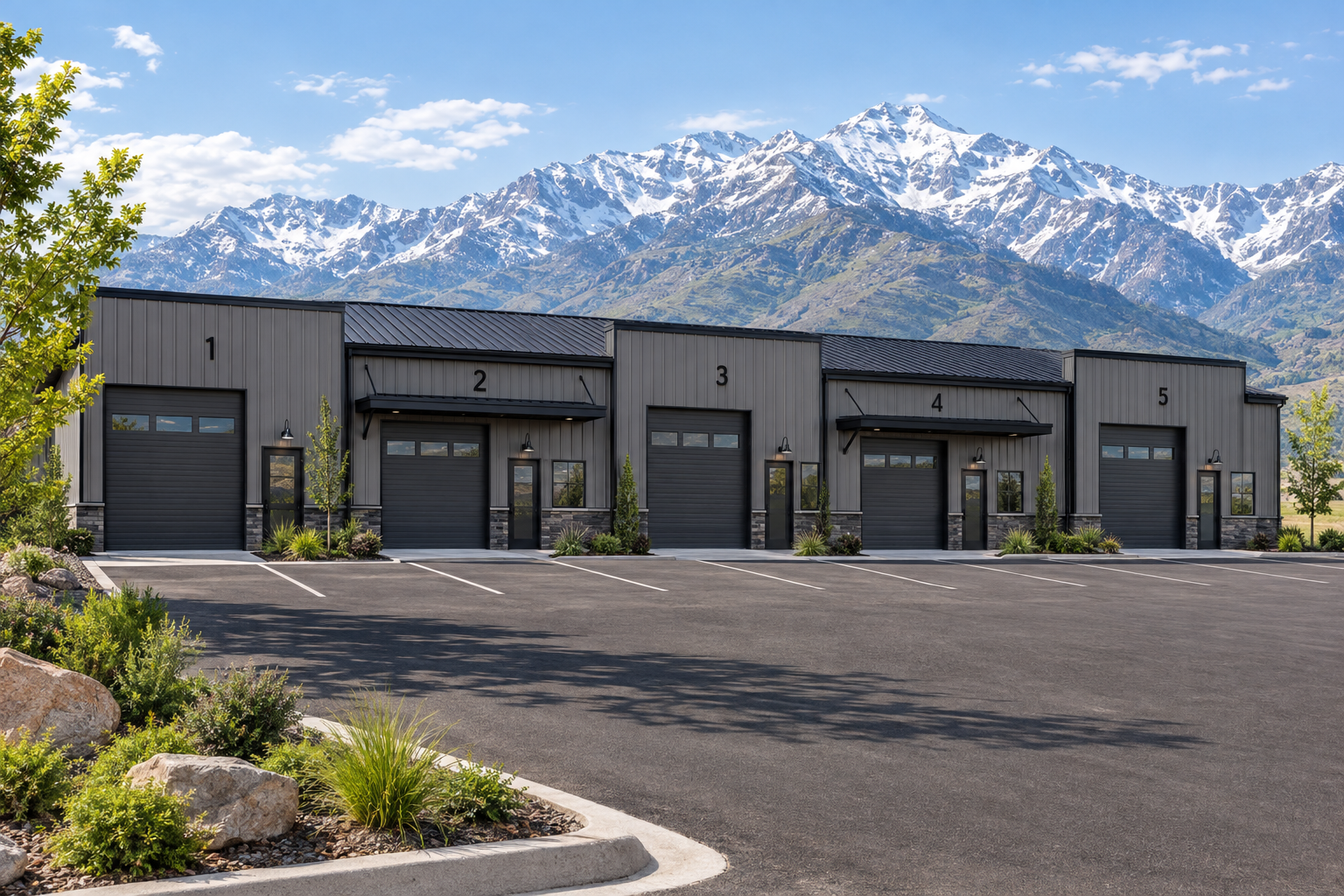 Steel flex building